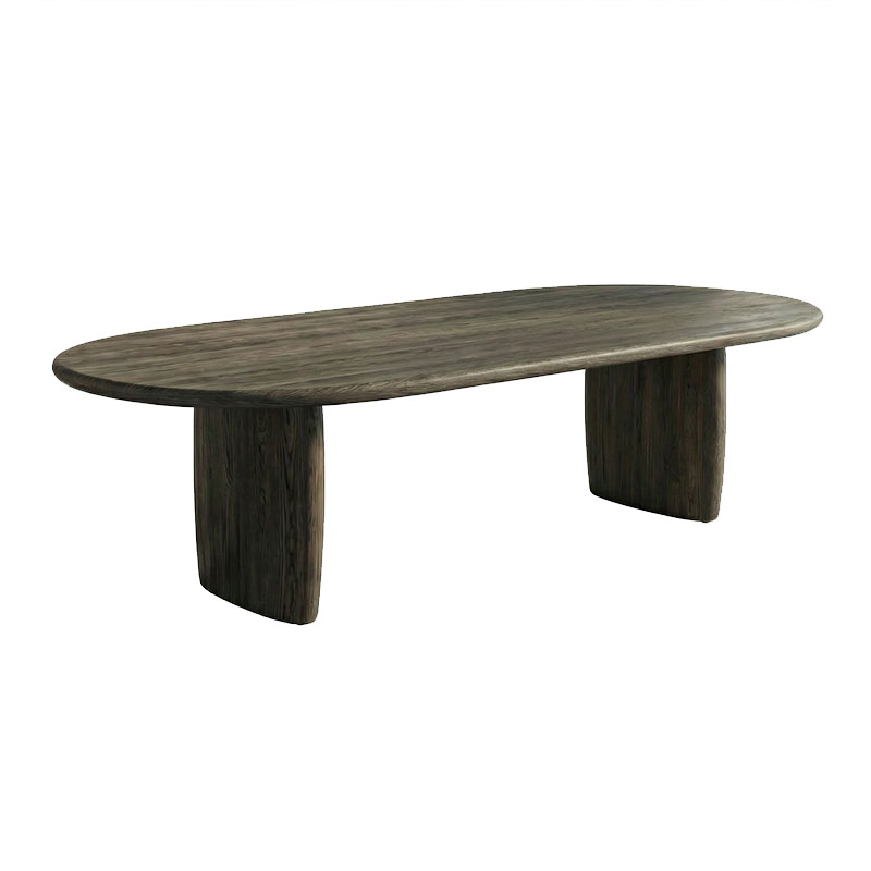 Outdoor Wood Dining Table - Image 2