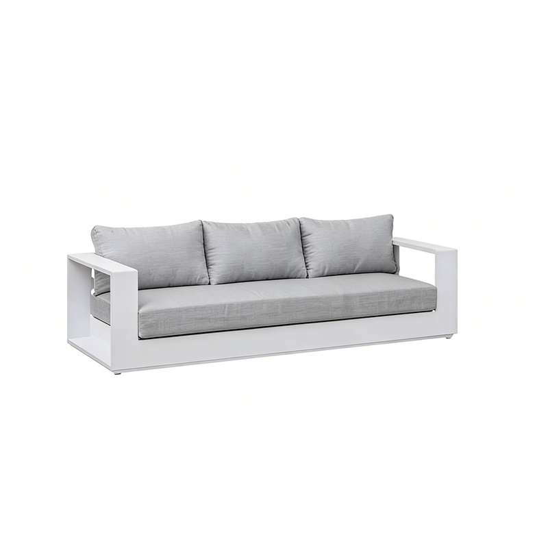 Minimalist Outdoor Sofa with Quick-Dry Cushions - Image 2