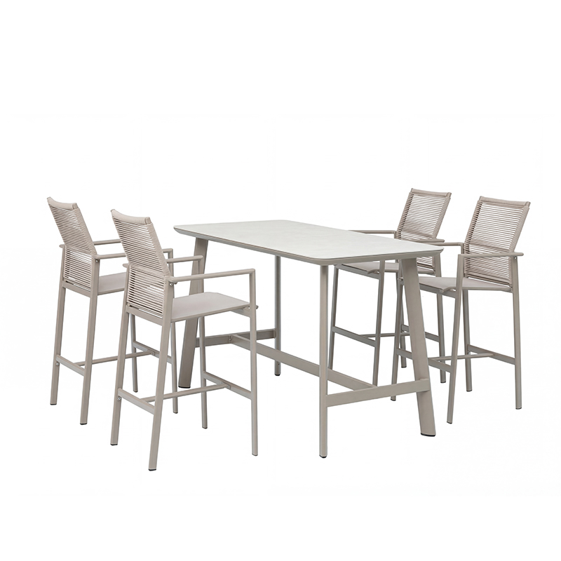 Aluminum Bar Stool - Image 3