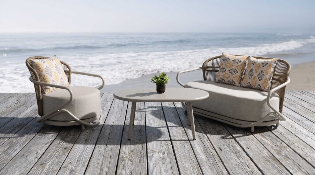 luxury pool daybed