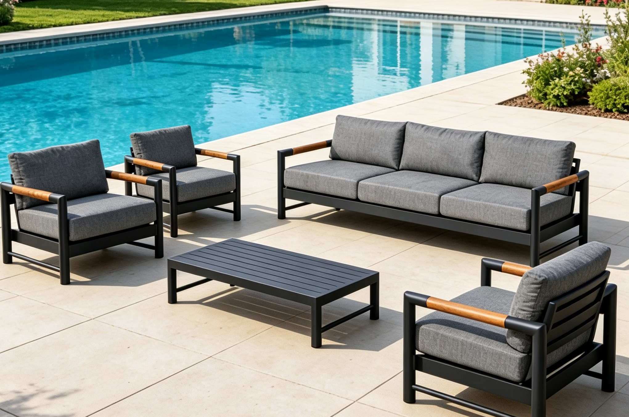 modern outdoor sofa