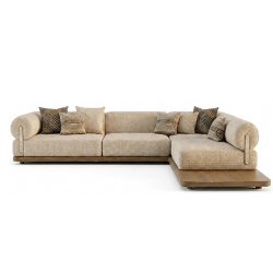 L-shaped sofa
